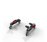 Qbrick System PRIME Adattatore mobile Set di adattatori con rotelle per trasporto Officina Nero