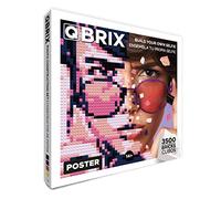 QBRIX Poster- Kit de construcción de mosaicos para fotos con abrazadera, regalo personalizado, personal, kit de construcción para imágenes, set de construcción, material para creación de pixel art