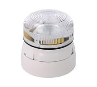 QBS-0019: luce flash bianco Flashguard 230VAC IP65 SEGNALI CLAXON