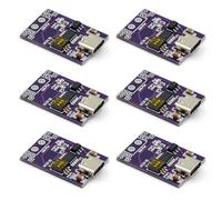 QC/PD/AFC Modulo Trigger Ricarica Rapida - 6 Pezzi con USB-C per 5V/9V/12V/15V/20V, Adattatore DC per Simulazione Carica, Ideale per Sviluppo e Test