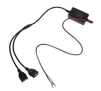 QC3.0 Modulo ricarica doppio USB Impermeabile DC10V 30V a 5V 3A Convertitore DC-DC Step Down Adattatore alimentazione del modulo