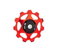 Qcbuegof 11t Bicicletta Mummeur Guida Del Disco Guida Della Ruota Parte Per Il Deragliatore Posteriore In Lega Di Alluminio Biciclette Mailleur Pulley Bike Guida Guida