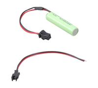 Qcbuegof 25 cm Morsetti 3 A Batteria Eliminatori Shell Segnaposto per il collegamento di adattatori di alimentazione ai controlli del telecomando giocattolo, batterie in acciaio placcate Eliminatori