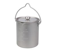 Qcbuegof Antiruggine Metallo Pressa Francese Caffè Pentole Campeggio Sopra Sistemi Con 3 Strati Filtri Attrezzature Caffè Filtro