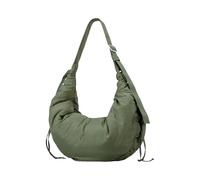 Qcbuegof Borsa a tracolla da donna con cordino rapido, borsa a tracolla invernale per ascelle, borsa pieghevole, borsa per tutto il matching Clouds Bag imbottita per ascelle, borsa per l'inverno, a
