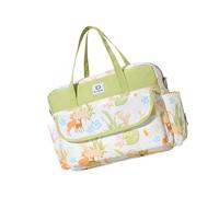 Qcbuegof Borsa da viaggio per mamma colorata borsa da viaggio alla moda impermeabile borsa per pannolini funzionale Crossbody Design Borsa per l'aspettativa della madre Elegante borsa dei genitori