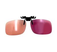 Qcbuegof Clip Leggera Su Lenti Filtro Occhiali Da Lettura Leggero Per Uomini E Donne Per La Notte E Sport Polarizzato Clip Su Obiettivo, Vino polarizzato rosso D, taglia unica