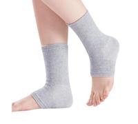 Qcbuegof Custodia alla caviglia Per Sport Traspirante Spandex Design Per Il Pallacanestro Calcio Morsetto Sostegno Traspirante Compressioni Calzini