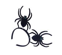 Qcbuegof Fascia per capelli Halloween Spiders Day Of Death Flohing Arachnid Hairband Cosplay Costume Copricapo per adulti Festival Copricapo Halloween