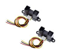 Qcbuegof GP2Y0A02YK0F - Sensore di distanza a raggi infrarossi, 20, 150 cm, per progetti elettronici educativi e hobbistici