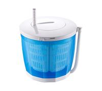 Qcbuegof Lavatrice manuale portatile e centrifuga asciugatrice a manovella per appartamenti da campeggio