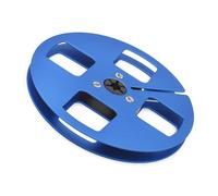 Qcbuegof Leggero 5 "Vuoto Prendi La Bobina Per 1/4 Di Pollice Nastro Costruzione In Alluminio 4 Fori Resistente Al Vento Aperto Reel Accessorio