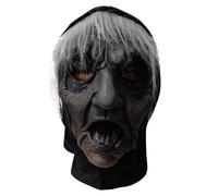 Qcbuegof Maschera da strega per Halloween, maschera da strega, in lattice, per donne, cosplay, feste, maschera, animal foxes