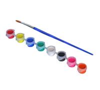 Qcbuegof Maschera di Carta Colorata A Mano Con Vernice Acrilica E Pennello Maschera Mascherata Non Verniciata Per Halloween Party Kid Compleanno Maschera Vuota Bianco