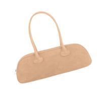 Qcbuegof Moda PU Pelle Sospensione Borsa A Tracolla Per Le Donne Grande Capacità Casual Borse Ascelle Borsa A Pendente Borse In Pelle PU Accessori, arancione