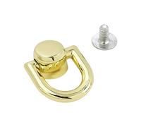 Qcbuegof Palline Rotabili D Anelli Gradini Borsa Produzione Forniture Per Accessori Artigianato In Pelle E Portafogli Miglioramenti Palline Rotabili Pulsanti, chiaro oro