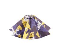 Qcbuegof Portatile Outdoor Campeggio Ombra Chiaro Alta Trasparente Appeso Copertura Viaggio Essenziale Riutilizzabile Ombre di Carta
