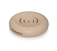 Qcbuegof Powder Puff Case Make Up Polvere Supporto Buffer Silicone Make Up Miscele Caso Riutilizzabile Per Viaggi Giornalieri Make Up Spugne Silicone Puff Contenitore, cachi