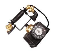 Qcbuegof Repliche Vintage Resine Rotary Dials Telefono Repliche Modello Rack Parte Display Per Soggiorno Libreria Fotografia Forniture HARS Vintage TELEFONO