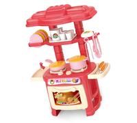 Qcbuegof Roleplay Game Cooking Toy Trep Play Kitchen giocattolo per bambini di apprendimento precoce Fine Motor Skill Training Toy Cucina Set da gioco Playset