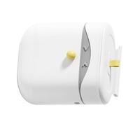 Qcbuegof Senza contatto Scorri Coperchio Rifiuti Cucina Cestino Montaggio a Parete Grande Capacità Abs Plastica Casa Organizzatori Far scorrere Coperchio Cucina Rifiuto Lattina
