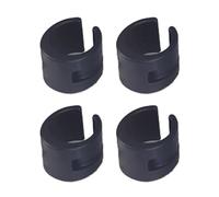 Qcbuegof Set di 4 anelli di protezione per biciclette, biciclette, biciclette, catene Stay Guards per biciclette, telaio della catena, forcella