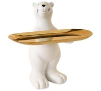 Qcbuegof Soluzione Funzionale Chiave Orso Portachiavi In Resina E Vano Chiave Di Ferro Per Ingressori E Portachiave