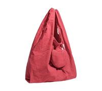 Qcbuegof Supporto impermeabile della drogheria del modello del cuore pieghevole in formato tascabile Forte costruzione in nylon per il viaggio del mercato 2025 nuova borsa di nylon leggera di grande