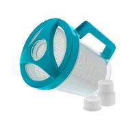 Qcbuegof Tanica professionale migliorata per piscina con grande capacità cestino ABS raccoglifoglie strumento di manutenzione contenitore filtro detriti