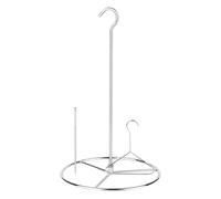 Qcbuegof versatile in acciaio inox per cucinare il pollame include ganci e spiedini per fissare lavastoviglie e griglie di convenienza