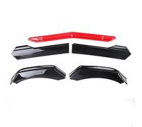 QCCDLBSD Auto Spoiler Anteriore per Alfa Romeo Mito 2008-2019,Paraurti Labbro Bumper Canard Lip Splitter Carrozzeria Protector Kit Esterni Accessori,A11-Red