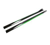 QCCDLBSD Minigonne Laterali Auto per Audi Q3 8U 2011-2018,Protezione Pannello Bilanciere Deflettore Diffusore Spoiler Splitter Winglet Esterni Accessori,A6-Black Green Edge