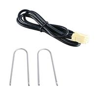 QccHieUs Aux Inserto Cavo Input Adapter .5mm Plug Connessione Stereo Portable Materiale Metallo Plastica Compatibile per Punto Panda