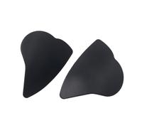 QccHieUs Mirror Block Off Plates Kit Copertura Foro Specchio Sostituzione Accessori Montaggio Facile in Lega di Alluminio Durevole Funzione Decorativa, Nero