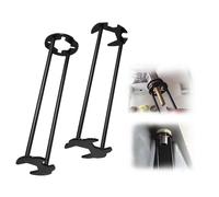 QCDZSW Set di 2 chiavi for lavabo, chiave esagonale multifunzionale a quattro ganasce for installazione e rimozione di scarichi sotto lavello e vasca | Strumenti idraulici for spazi ristretti