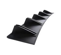 QCHHCDSC Auto Spoiler Posteriori per Audi Q2 2017-2023,Labbro del Diffusore del Paraurti Posteriore Dell'auto Auto Tuning,A-Black