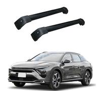 QCHIAN 2 Pezzi Barre Portatutto per Citroen Versailles C5x 2021-2023, Auto Portapacchi Barre da Tetto Lega di Alluminio, Auto Bagagli Trasporto Portabagagli da Tetto Ringhiera,A Black