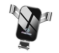 QCHIAN Porta Cellulare Auto per Mazda CX-30 2019 2020 2021 2022, Supporto Telefono Auto Universale a Prova di Scossa e Stabile, Rotazione a 360°, Portacellulare Auto Smartphone,B Silver