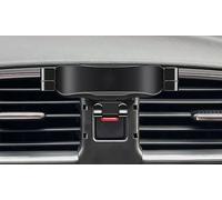 QCHIAN Porta Cellulare Auto per Volkswagen Golf 6 2010 2011 2012 2013, Supporto Telefono Auto Universale a Prova di Scossa e Stabile, Rotazione a 360°, Portacellulare Auto Smartphone,A Black