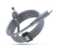 QCHMM Starlink Mini Cavo 2M di alimentazione Starlink Mini USB-C a DC, Ingresso 100 W, impermeabile e portatile, per power bank da 65 W + sorgente PD