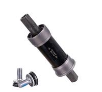 QCKNKMGG Asse centrale di una mountain bike quadrata, Movimento centrale conico quadrato for bicicletta 142-177 mm nero for mountain bike(142)