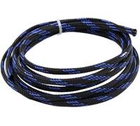 QCKNKMGG cartucce di cavo intrecciabile espandibile, Guaina for cavi 2-40mm 2-10M Multicolore(Black Blue,12MM-10 METERS)