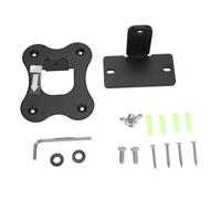QCKNKMGG montaggio ad altoparlanti a parete, Supporto da parete for altoparlante in metallo for altoparlante attivo Genelec G2 HIFI, confezione multicolore da 2(Black)