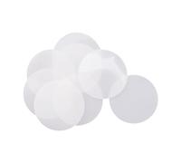 QCKNKMGG Rondella Solida Piatta in Gomma siliconica, Guarnizioni in Fogli di Gomma siliconica, spessori Rotondi for guarnizioni industriali, Diametro 50 mm, 10 Pezzi(Thickness:4mm)
