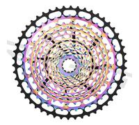 QCKNKMGG Ruote dentate in Scatola, Cassetta MTB 12 velocità 10-50T Multicolore for Ruota Libera XD(Rainbow Cassette)