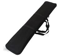 QCKNKMGG Sacchetto di spade samurai, Borsa for il trasporto della spada a strato singolo e doppio con tracolla, diverse misure, nera e blu(Black)