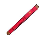 QCKNKMGG Sacchetto di spade samurai, Borsa for spada for arti marziali a doppio strato con tasche, diverse misure, multicolore(Red,118)