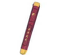 QCKNKMGG Sacchetto di spade samurai, Borsa for spada Katana for arti marziali, tracolla a doppio strato, misure multiple, multicolore(Red)