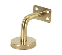 QCKNKMGG Supporto per corrimano da scala, Supporto for ringhiera for corrimano Staffe for binari for dorati 60 mm x con montaggio a parete(Type 2)