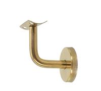 QCKNKMGG Supporto per corrimano da scala, Supporto for ringhiera for corrimano Staffe for binari for dorati 60 mm x con montaggio a parete(Type 1)